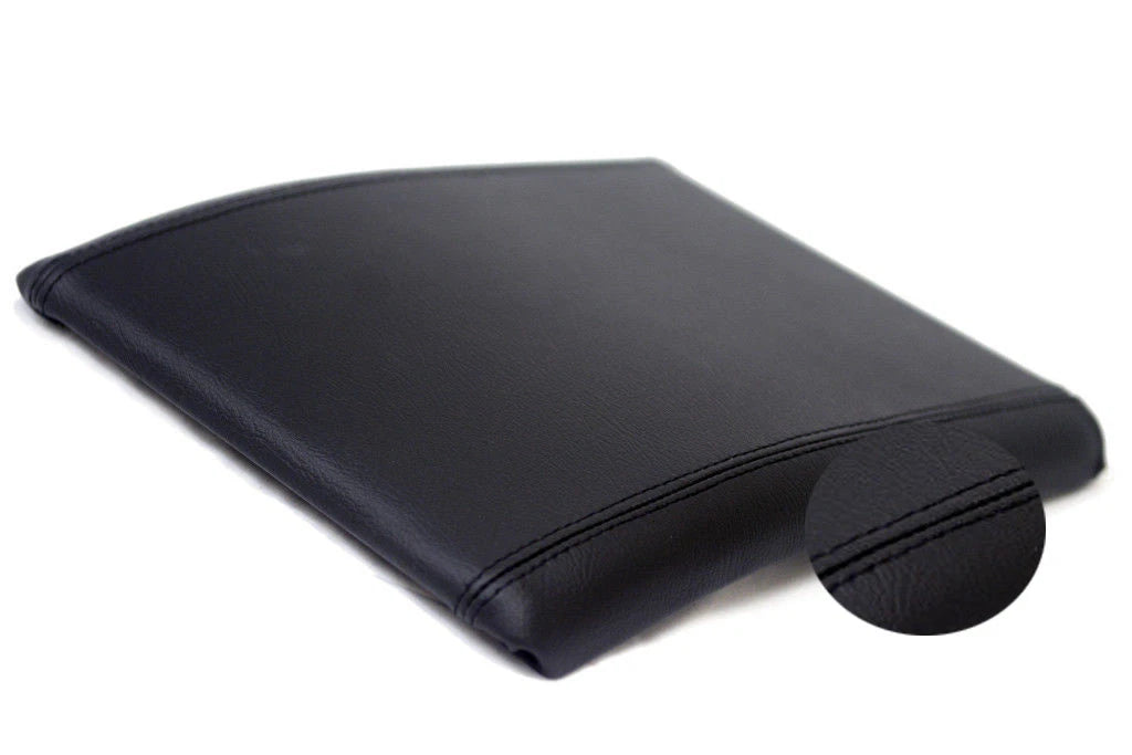 Leather Synthetic Console Armrest Cover for Ford F150 (2004–2008) Black