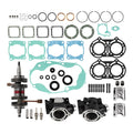 Crankshaft Cylinder Engine Rebuild Kit Top End Kit for Yamaha Banshee 350 87-06