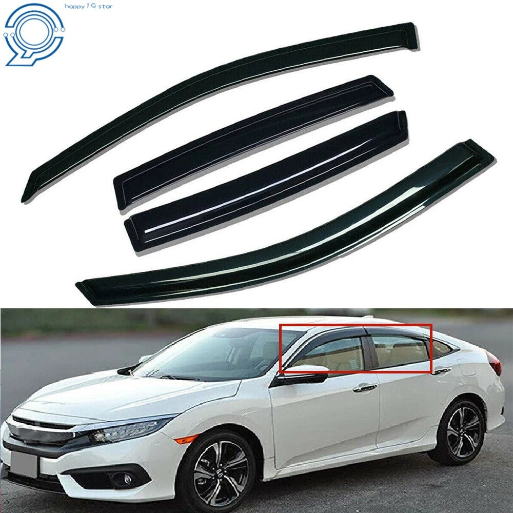 Smoke Window Visor for Honda Civic Sedan (2016–2020)