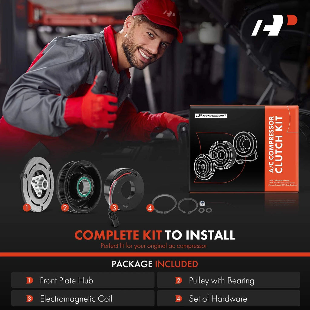 A/C Compressor Clutch Kit for Chevy Cruze (2015-2019)