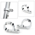 1.25" Universal Motor Handlebar Mount Clamp Clock for Motorcycle