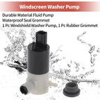 Windshield Washer Pump w/Grommet for Dodge Neon (2000-2005)