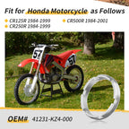 Rear Wheel Bearing Retainer for Honda CR500R (1984–2001) #41231-KZ4-000