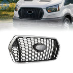 Chrome Front Upper Grille for Ford Transit T150 T250 T350 (2020–2022)