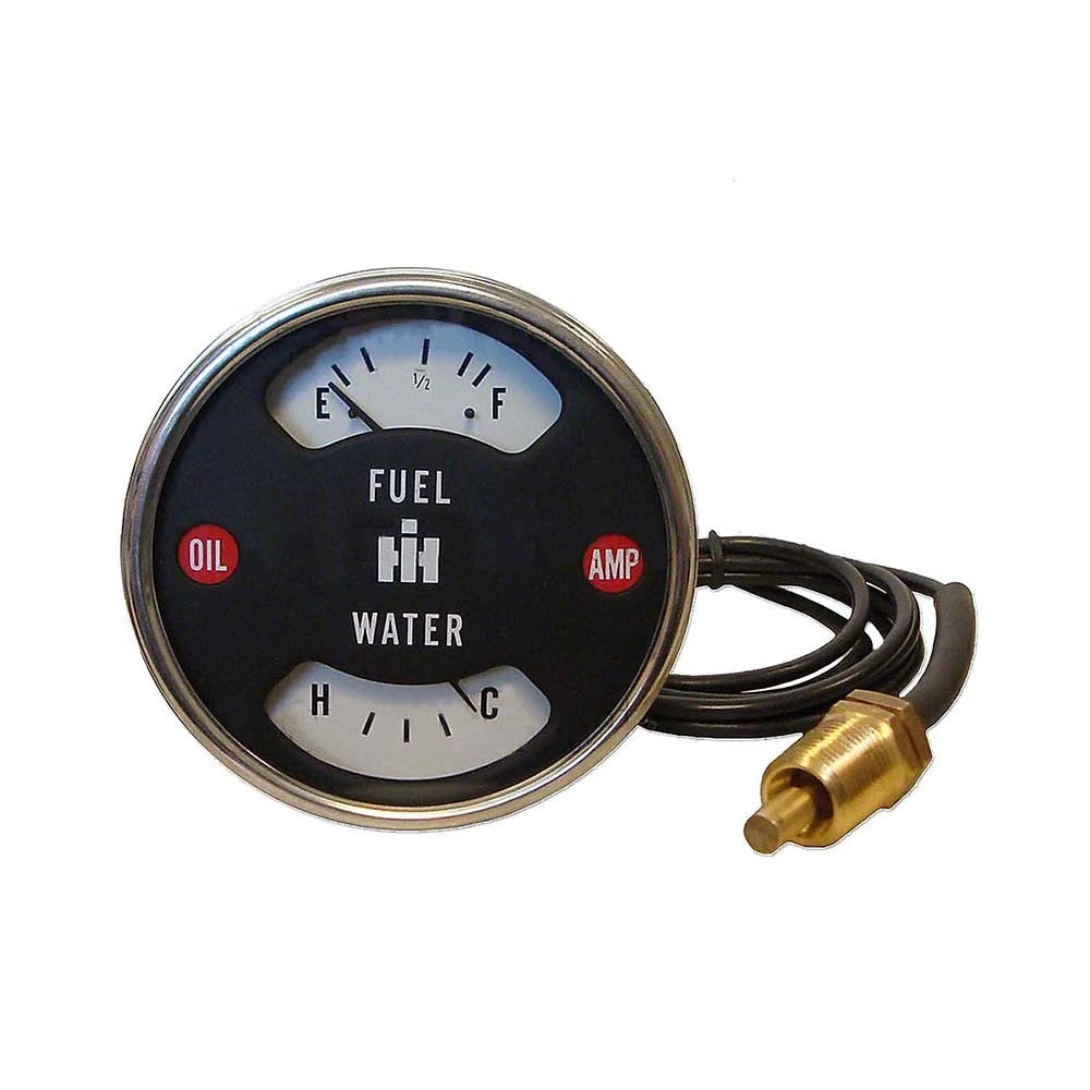 Fuel & Temp Gauge for Case-IH Tractor Models 544, 656 (1546480C1S)