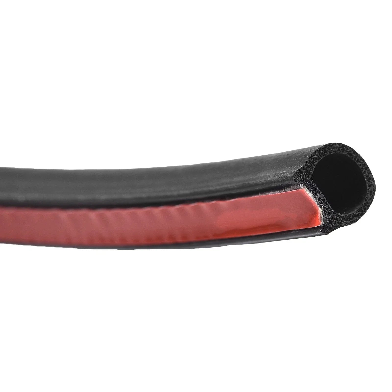 D-Shape Seal Strip Trim Front Rear Windshield Sunroof Weatherstrip Rubber