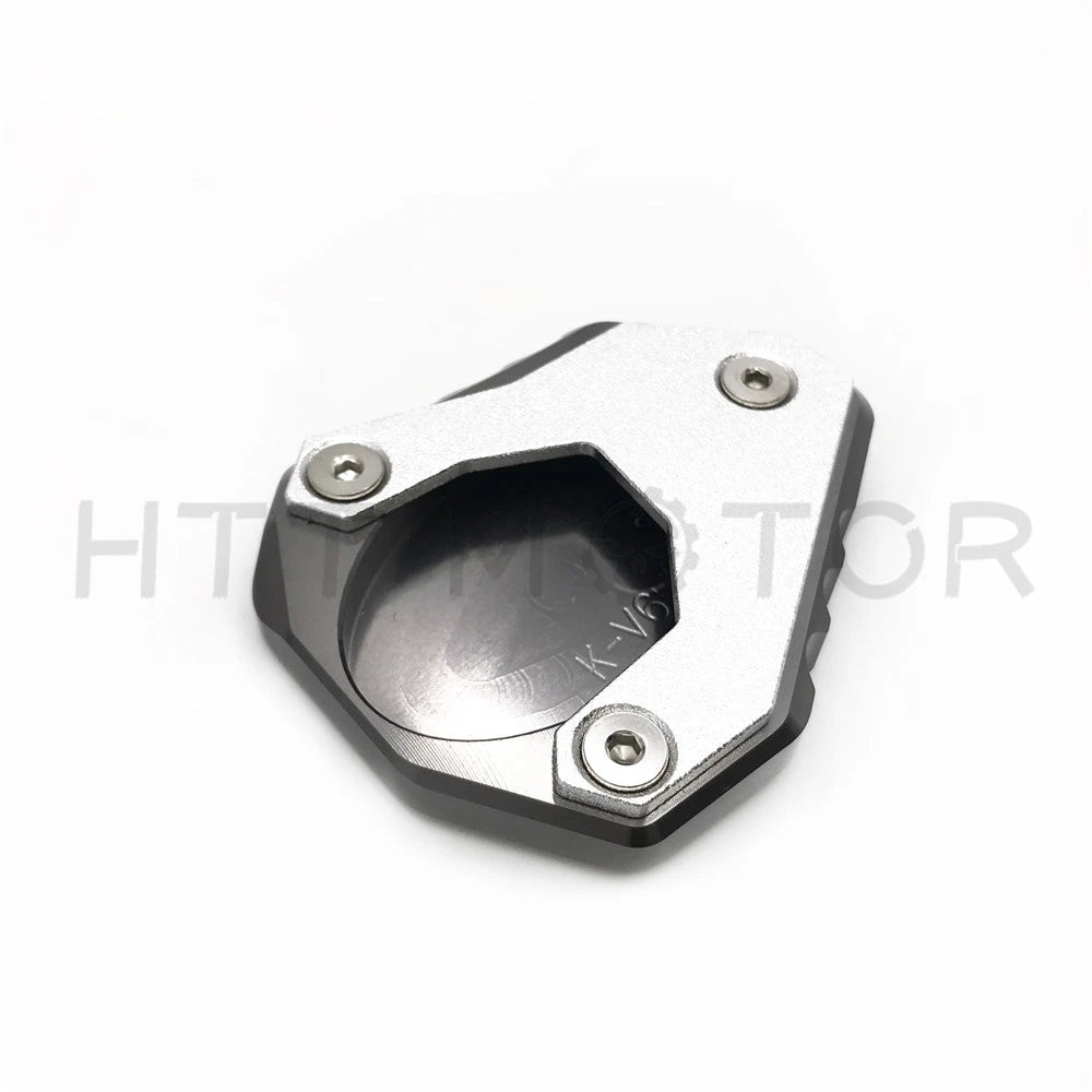 CNC Side Stand Kickstand Extension Pad for Kawasaki Versys 650 (2015–2018)