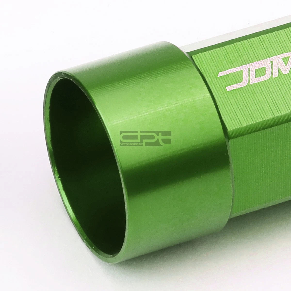 20 PCS M12X1.25 53MM Tall Green Aluminum Lug Nuts with Caps & Adapter
