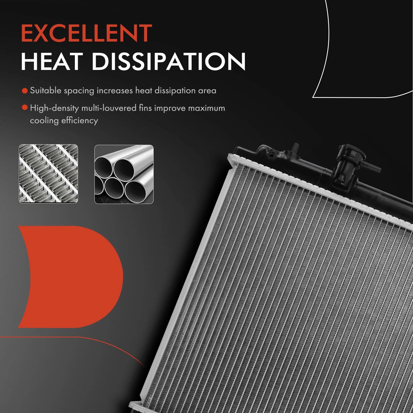 Radiator with Oil Cooler for Nissan 350Z (2003–2006)