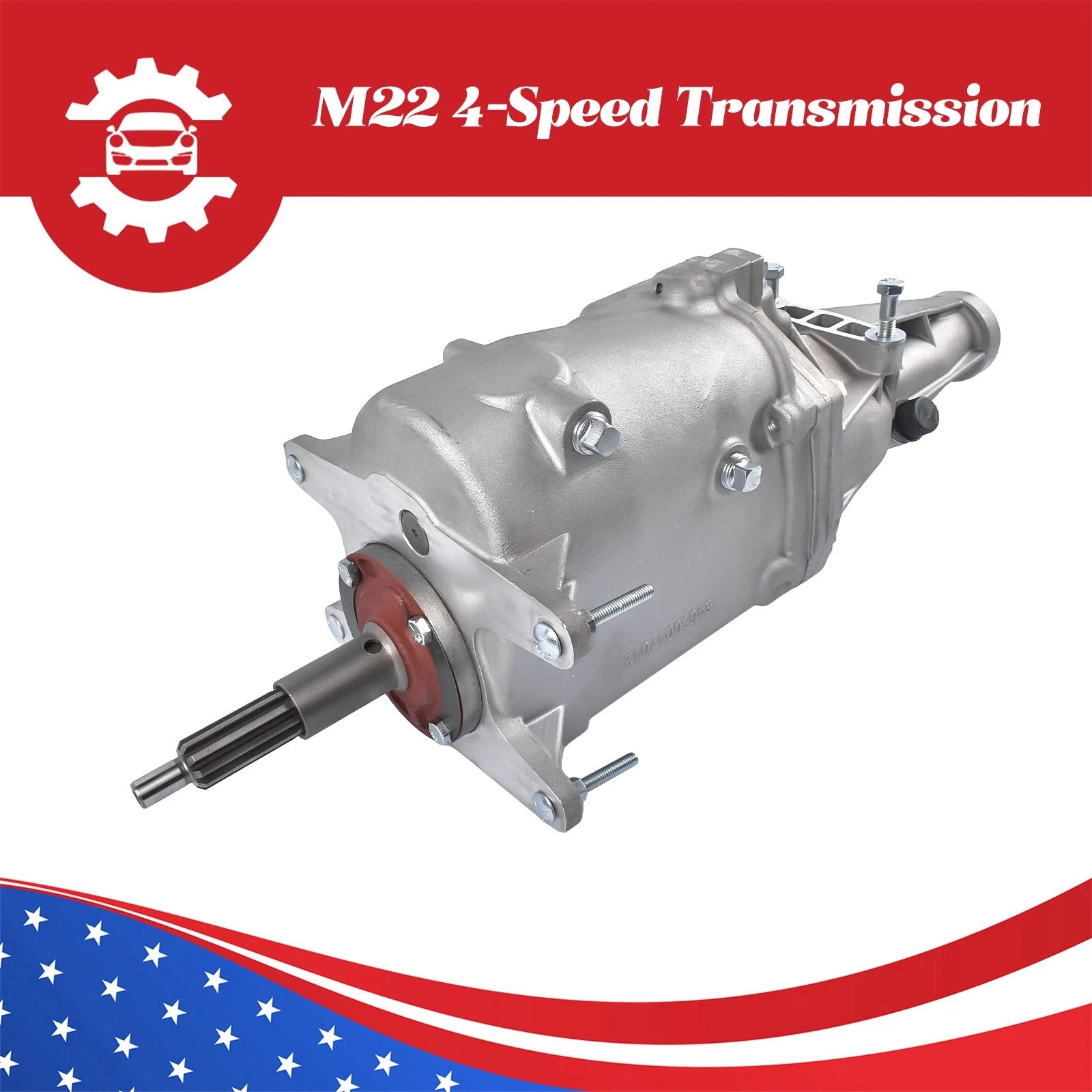 4-Speed Transmission for Pontiac (M22, 10 Spline)