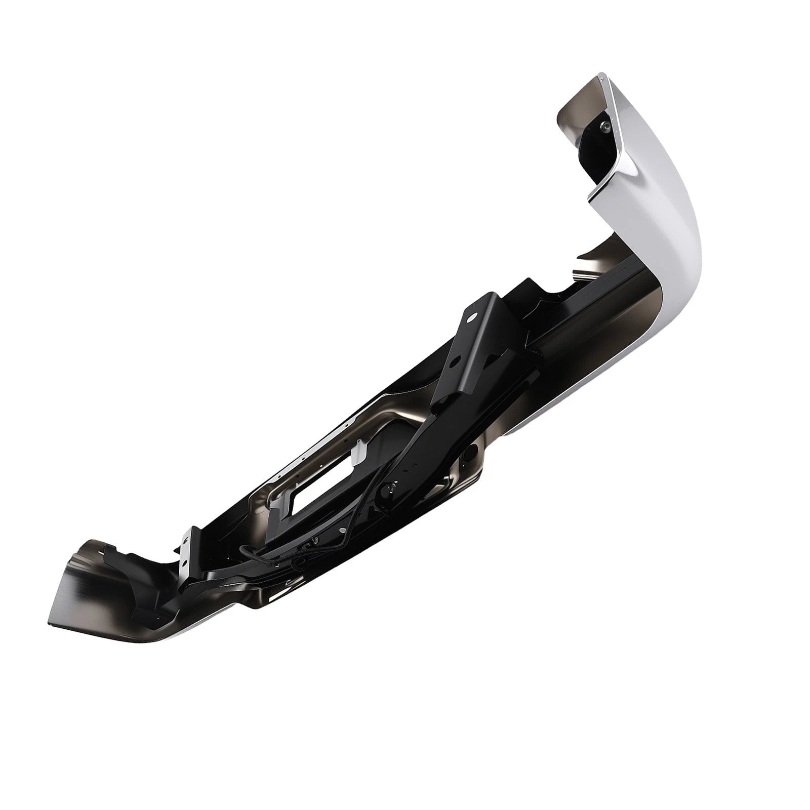 Chrome Steel Rear Bumper for Ford F-150 (2004-2009)