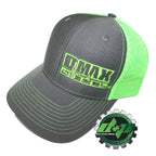 Duramax Diesel Trucker Hat Snapback Mesh Grey Green