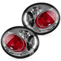 Tail Lights Brake Lamps Set of 2 for Volkswagen Beetle (1998–2005)