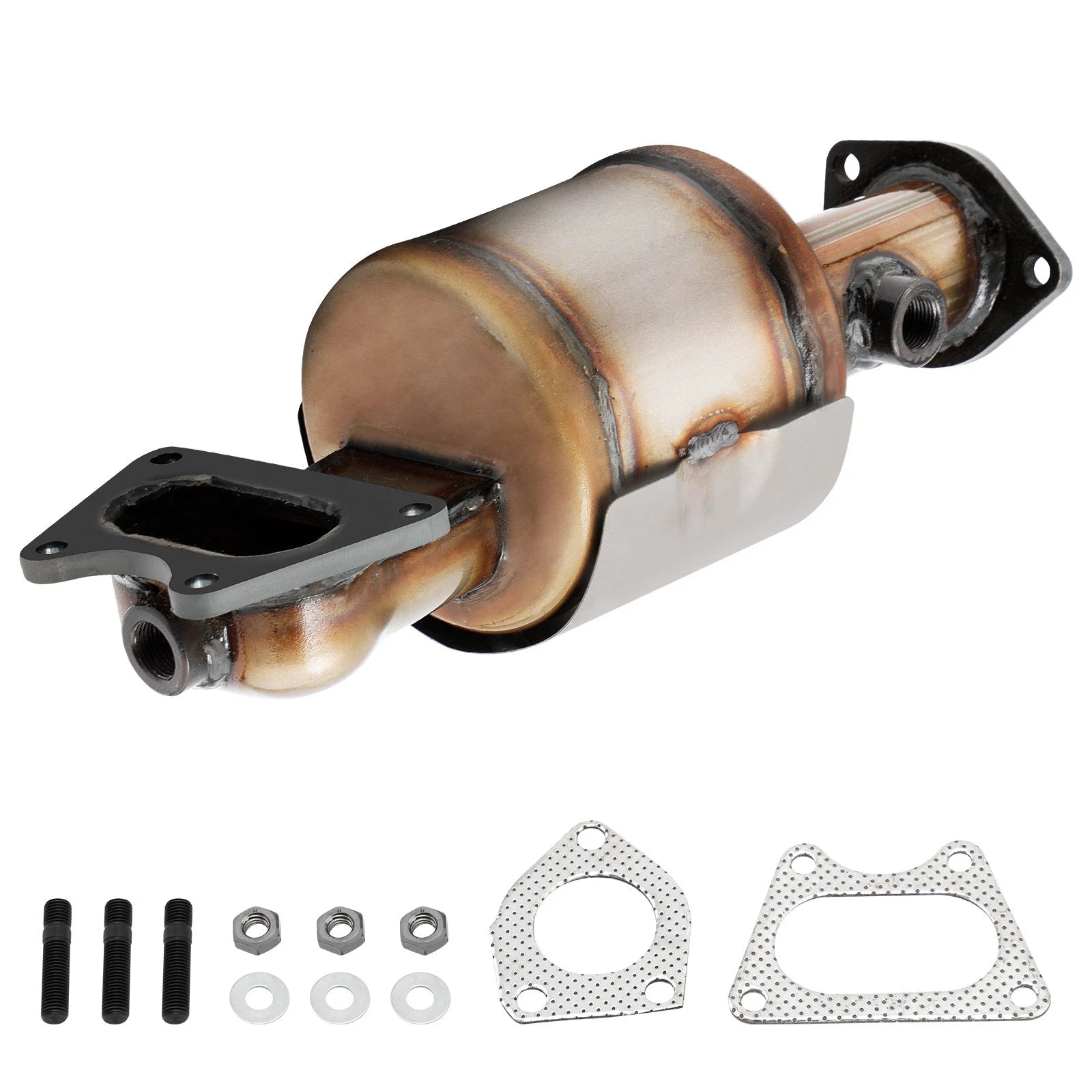 Left Catalytic Converter for Honda Ridgeline (2006–2014) 3.5L Direct-Fit