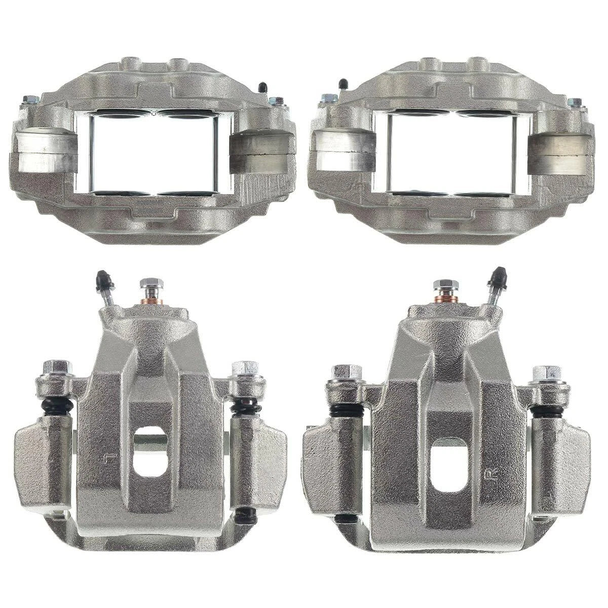 Front and Rear Brake Calipers for Toyota Tundra and Sequoia (2007–2016)