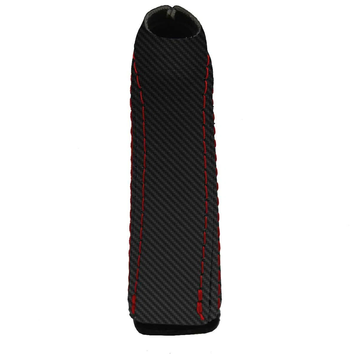 E Brake Handle Cover for BMW F32 F33 F36 (2013–2019) Carbon Fiber Red Stitch