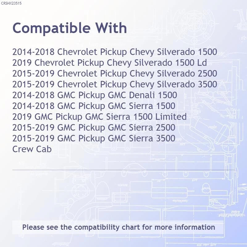 Replacement Steel Passenger Side Truck Cab Corner for (see compatibility chart)