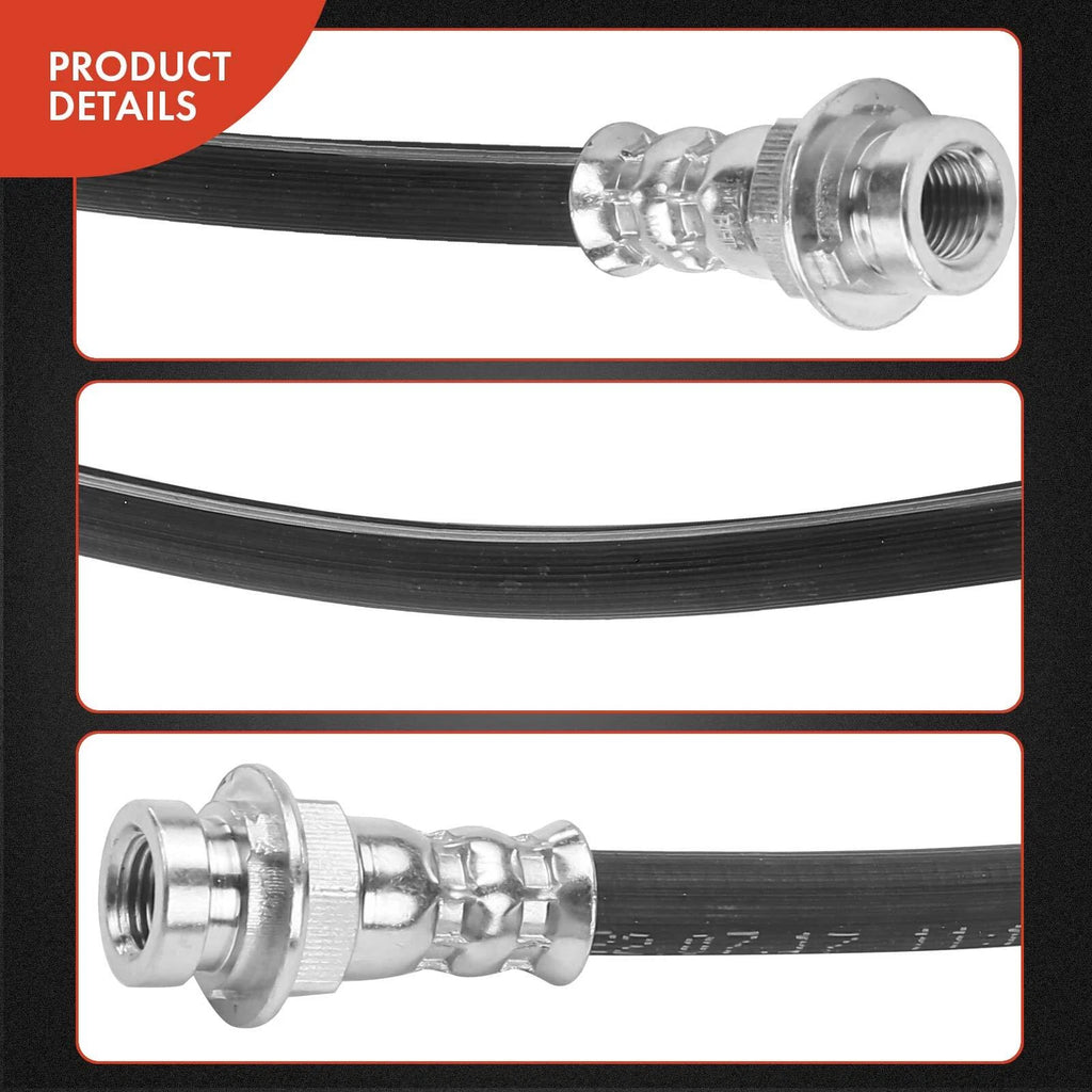 2X Rear Brake Hydraulic Hose for Buick Century (1997–2003) Chevy Lumina