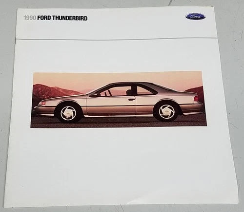 Sales Brochure for Thunderbird (1990)