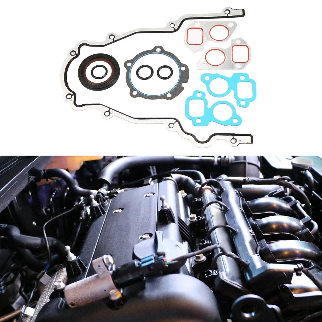 Set of 4 Engine Timing Cover Seal Gaskets TCS 45993 for GM 4.8L 5.3L 5.7L 6.0L