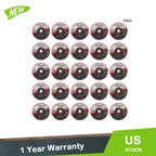 25 Pack Metal and Stainless Steel Cut Off Wheels for Die Grinders 4"x1/32"x3/8"