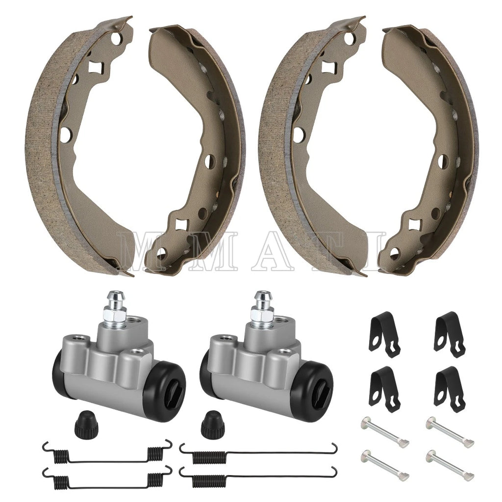 Front Brake Wheel Cylinders & Shoes Kit for Suzuki King Quad 300 (1991–1998)