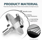 Aluminum Billet Fuel Tank Pipe Joint for Yamaha Rhino 660 (2004–2007)