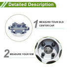 Wheel Center Caps No. 4260B60160 for Toyota Land Cruiser (1 Pc)