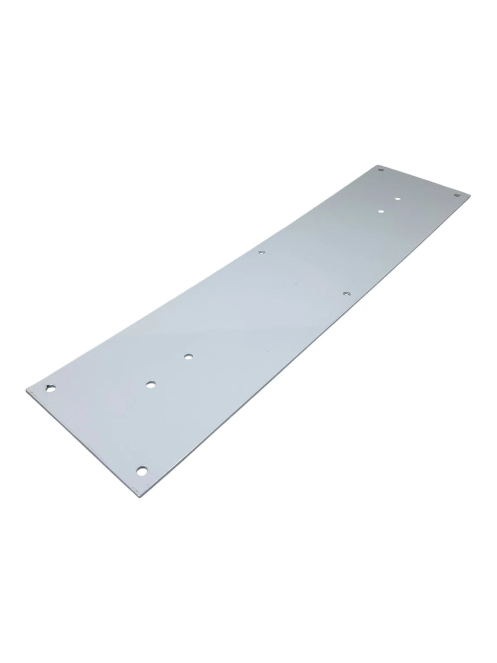 Set of 4 White Aluminum Sheet Plates for Marine Applications (1/8'' x 20'' x 5'')