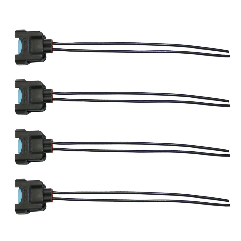 Set of 4 Fuel Injector Adapter Pigtails for OBD2