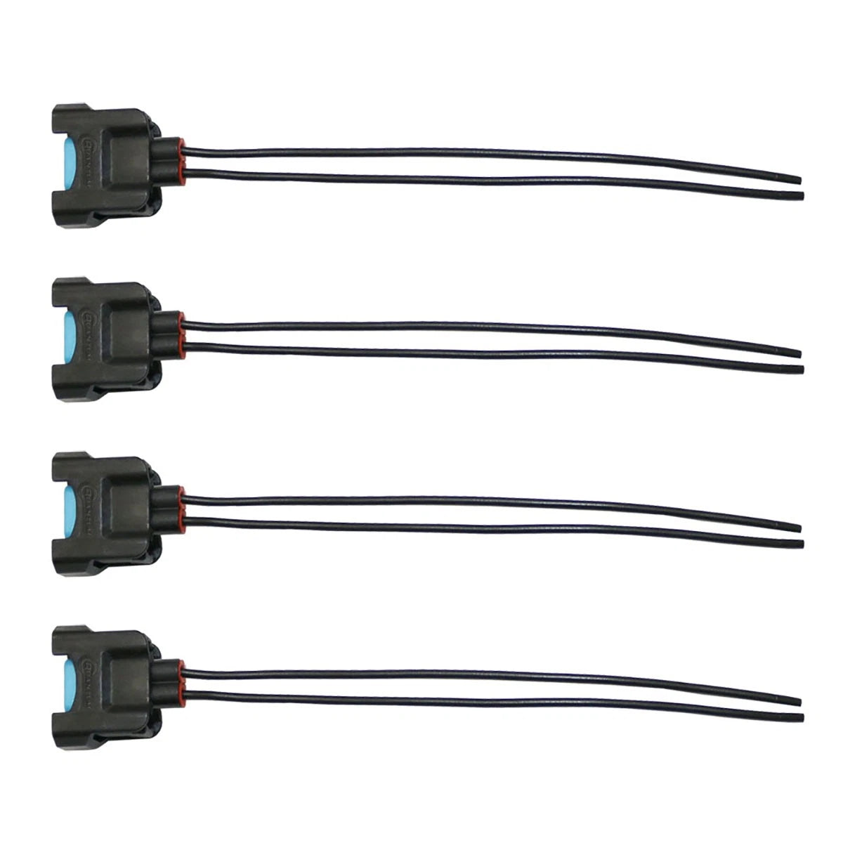 Set of 4 Fuel Injector Adapter Pigtails for OBD2