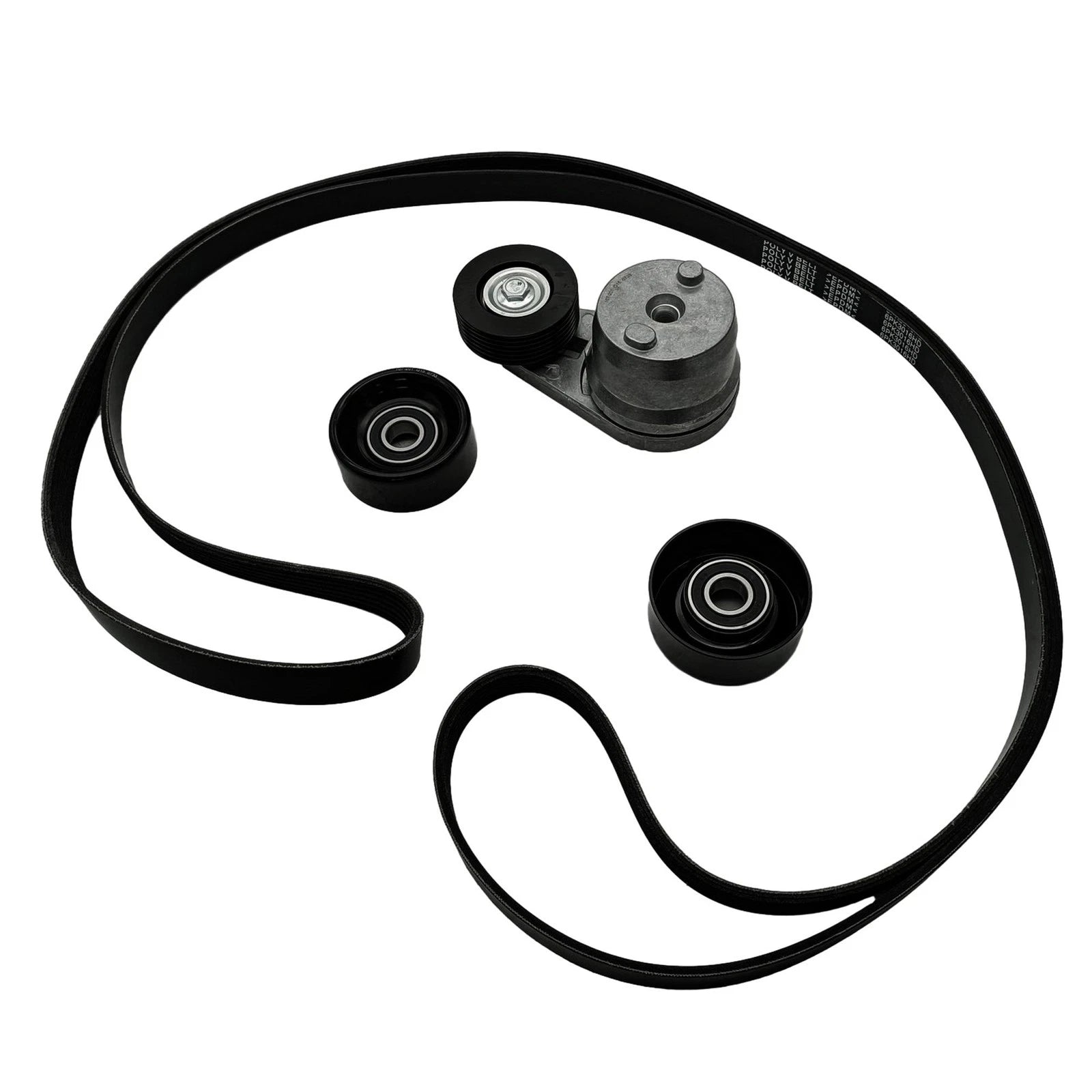 Serpentine Belt Drive Component Kit for Chevy Silverado Sierra 2500 3500 (2014–2016)