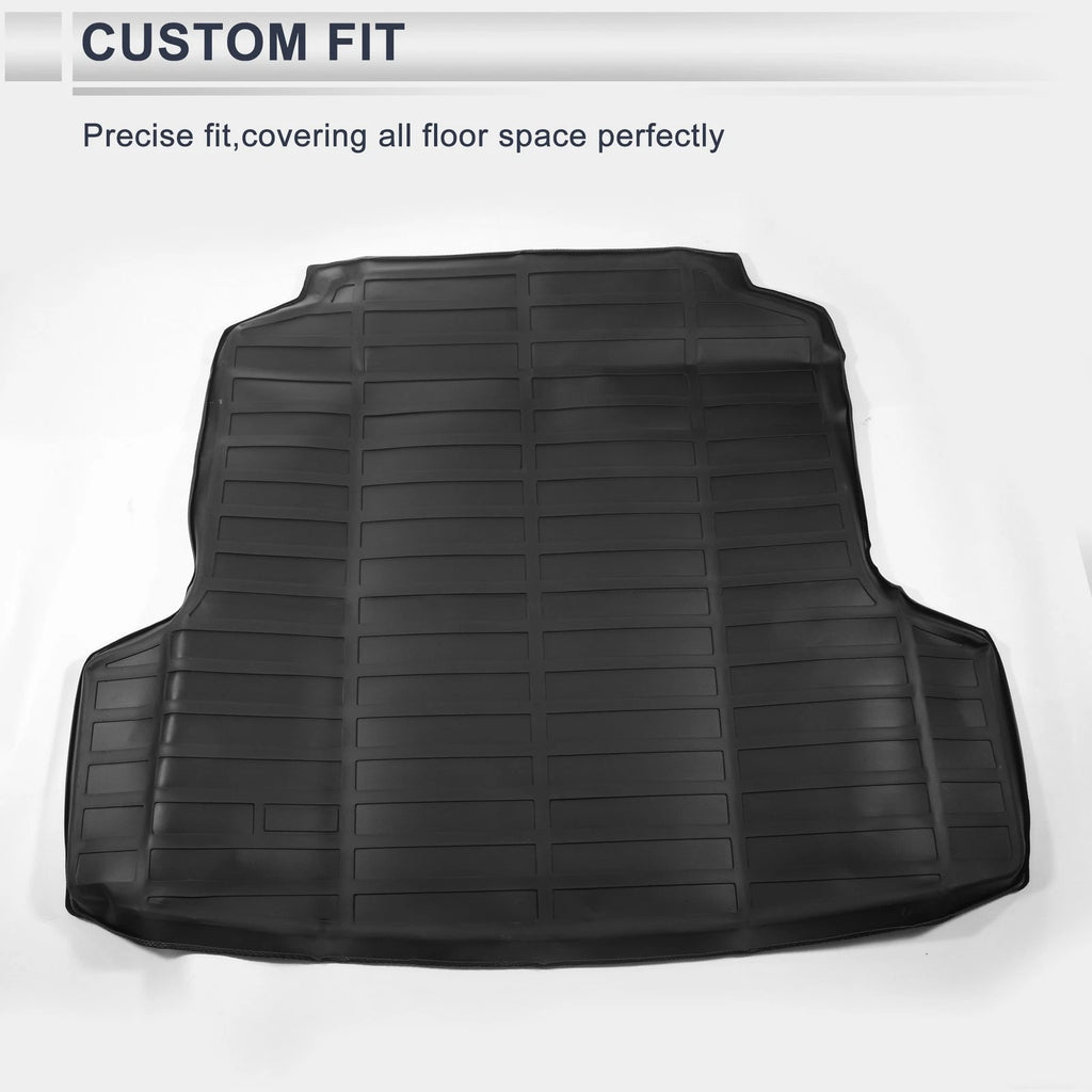 Cargo Liner Rear Trunk Mat for Nissan Altima (2019–2025) TPE Long Grid Pattern