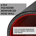 2.25" 3-Ply Turbo Intake Pipe Silicone Coupler Hose for