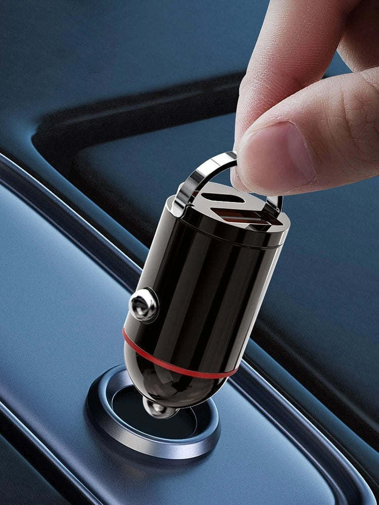 Accessory Car Charger Fast Charge Adapter 2-Port