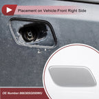 Front Right Washer Nozzle Cover Cap for Subaru Forester (2013–2015) Silver Tone
