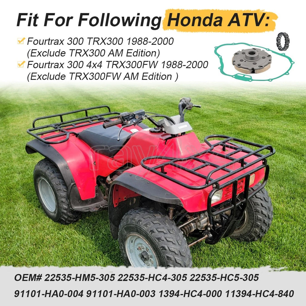 Wet Clutch Centrifugal Carrier & Bearing Gasket for Honda Fourtrax 300 (1988–2000)