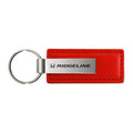 Red Leather Keychain - Officially Licensed for Honda Ridgeline