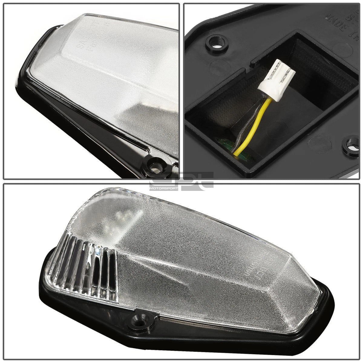 5Pcs Chrome Blue LED Cab Roof Running Lights for F-Series Pickup (1980–1996)