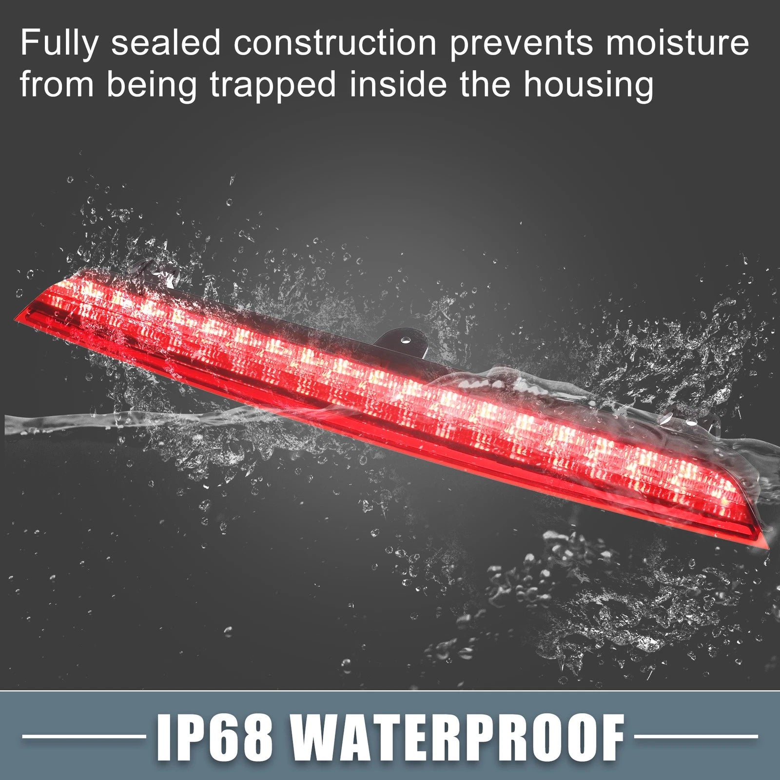 Tail High Mount Brake Stop Light No. 4L0-945-097-A for Audi Q7 (2007–2015)