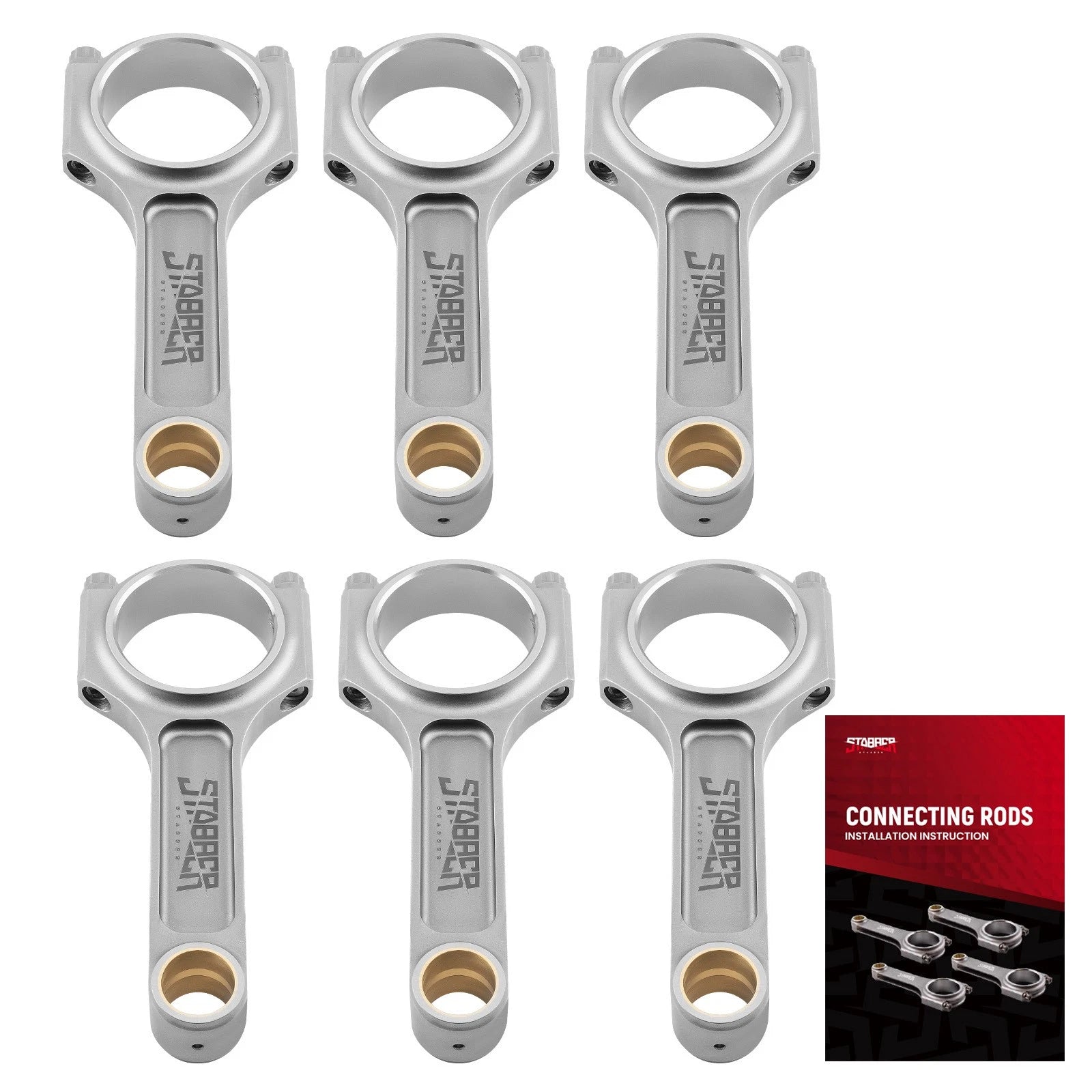 Connecting Rods for Toyota Supra 2JZ-GTE 2JZGE (1993–2002) ARP 2000 142mm