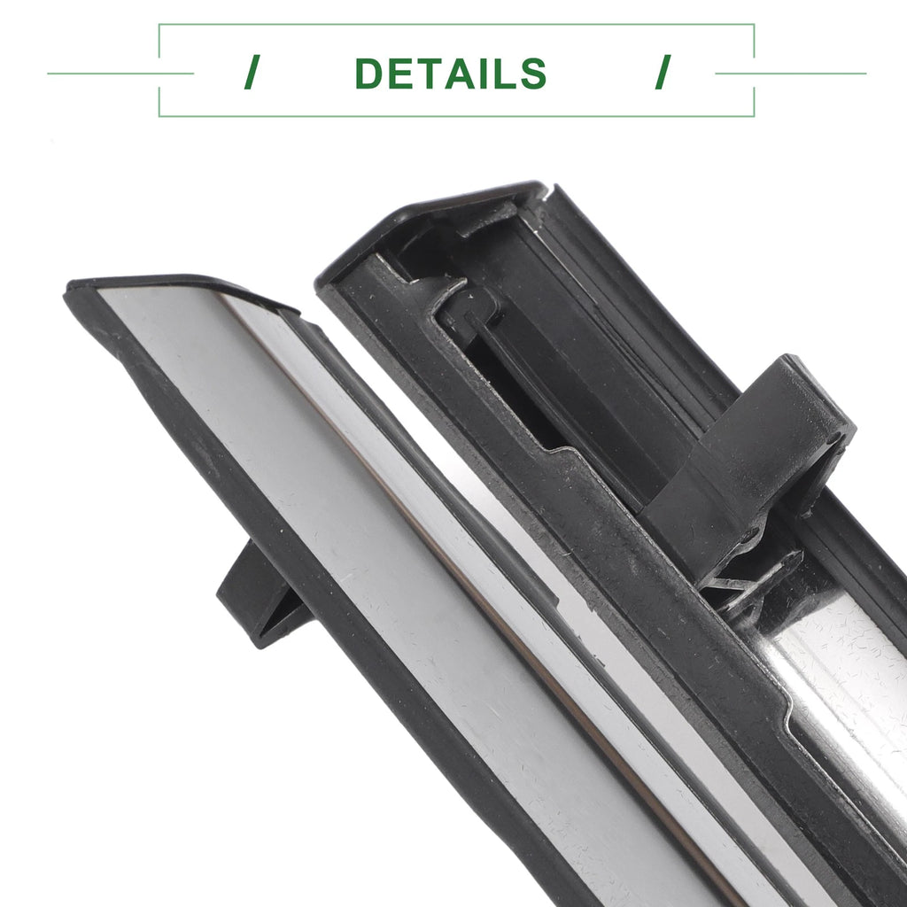 2X Front Left & Right Weatherstrip Window Seal for Toyota Camry (2002–2006)
