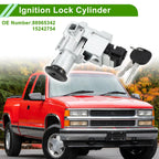 Ignition Lock Cylinder Assembly for Chevrolet Silverado 1500 3500 (No. 88965342)