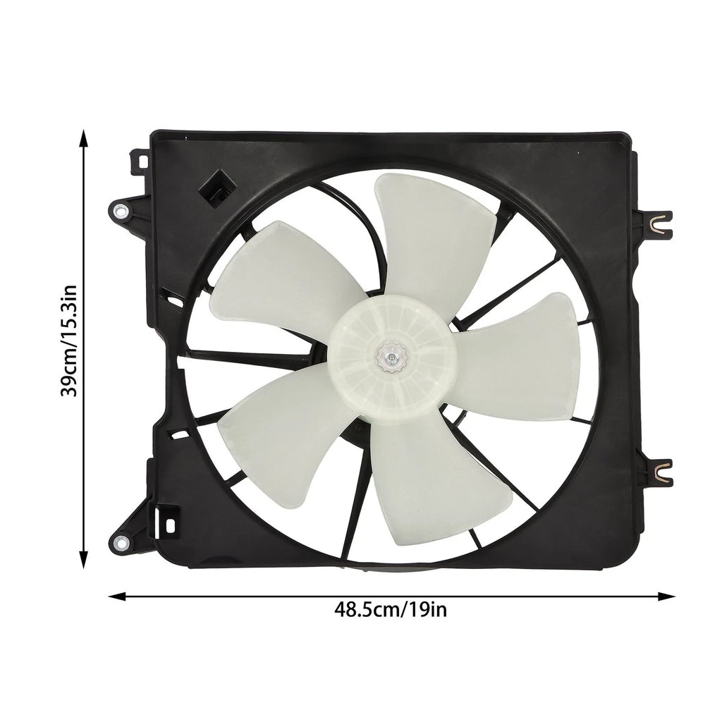 Radiator Cooling Fan Assembly 190155PAA01 for Honda CR-V 1.5L L4 (2017–2022)