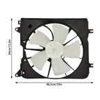 Radiator Cooling Fan Assembly 190155PAA01 for Honda CR-V 1.5L L4 (2017–2022)