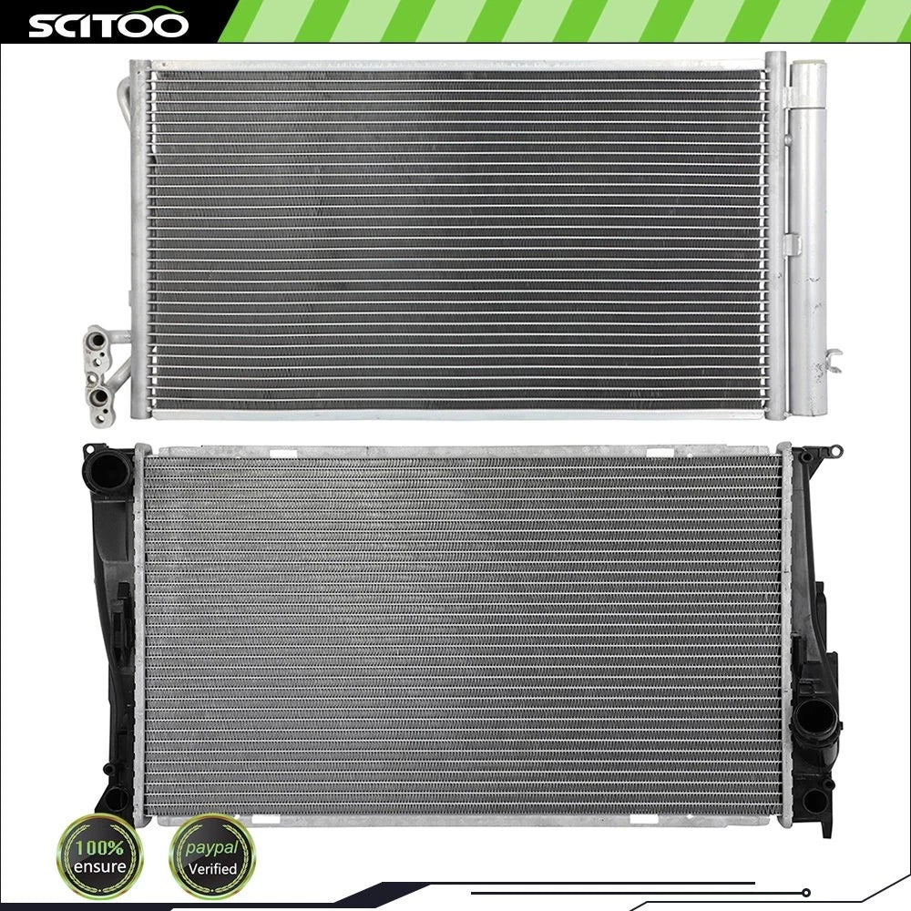 Radiator and A/C Condenser Kit for BMW 335i (2007–2011) & Z4 (2009–2016)