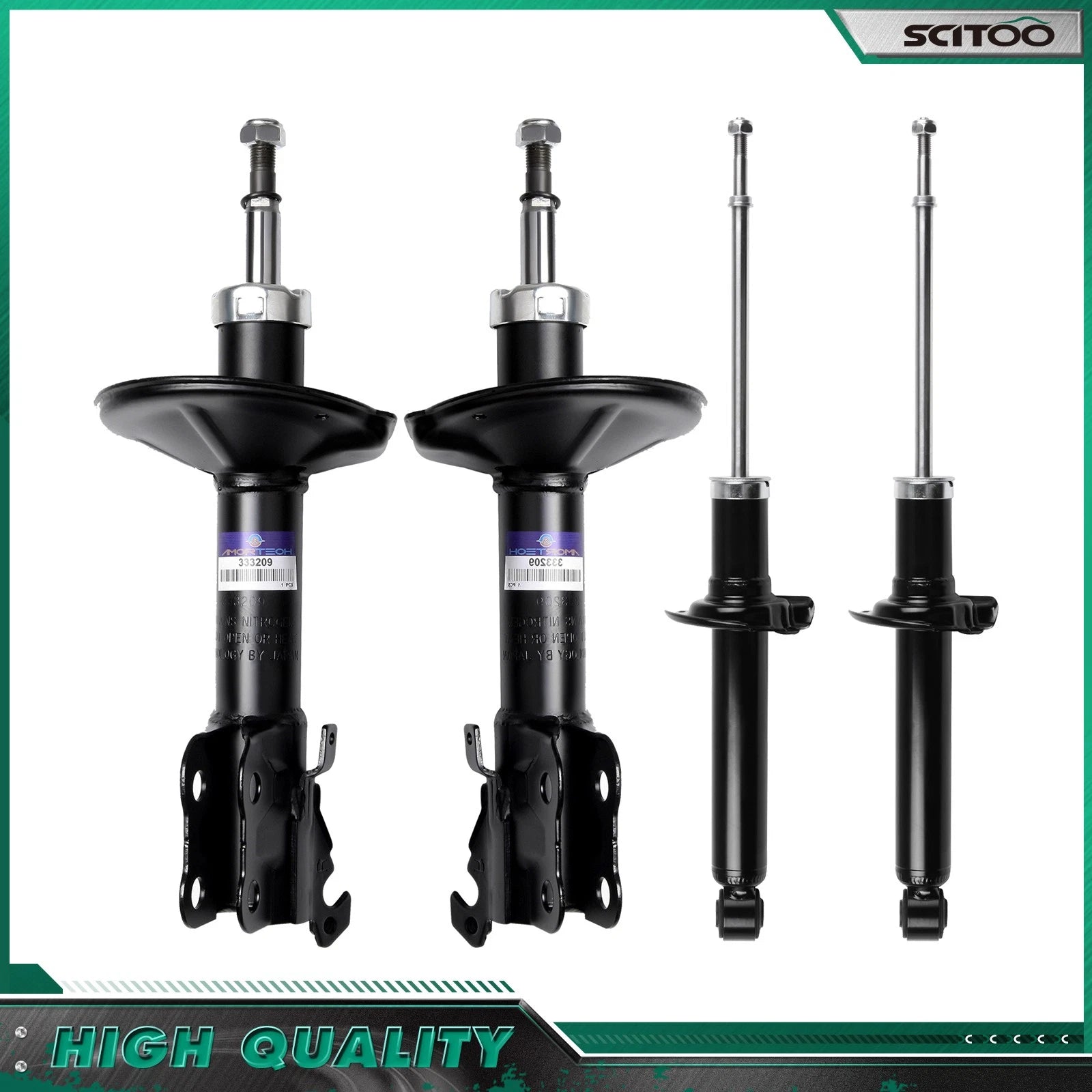 Front and Rear Struts for Toyota Tercel Paseo (1995–1999)