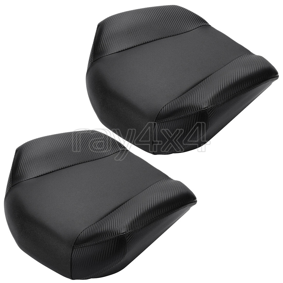 2X Black Base Bottom Seat Assembly for Polaris RZR S 800 EFI/RZR 800 EFI (2010–2014)