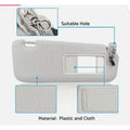 RH Sun Visor Sunshade Mirror for Mazda CX-9 (2010–2015) Gray