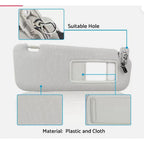 RH Sun Visor Sunshade Mirror for Mazda CX-9 (2010–2015) Gray